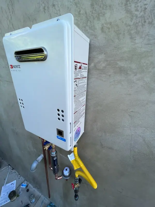 Tankless water heater installation for Providence Village homes