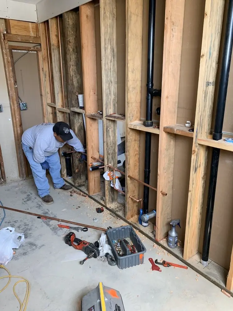 Commercial rough-in plumbing for Gas Line Repair in Providence Village